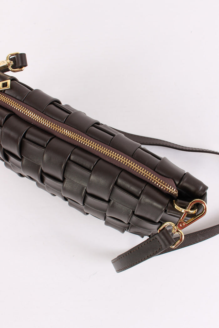 Pochette Intreccio Vera Pelle Moro-4