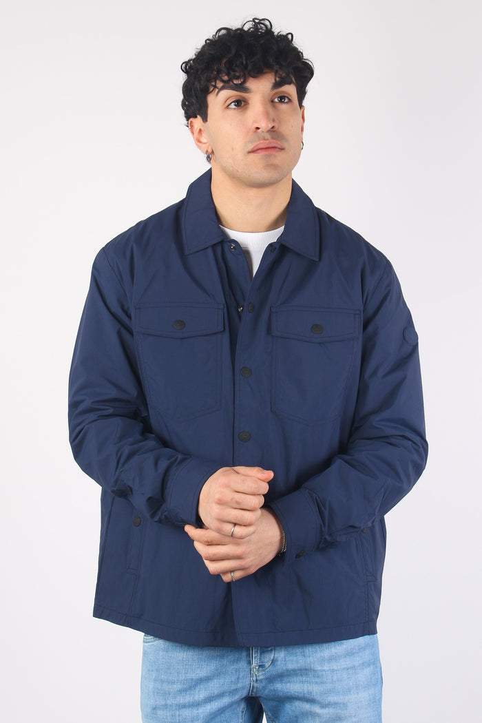 Kendri Giubbotto Camicia Navy Blue-5