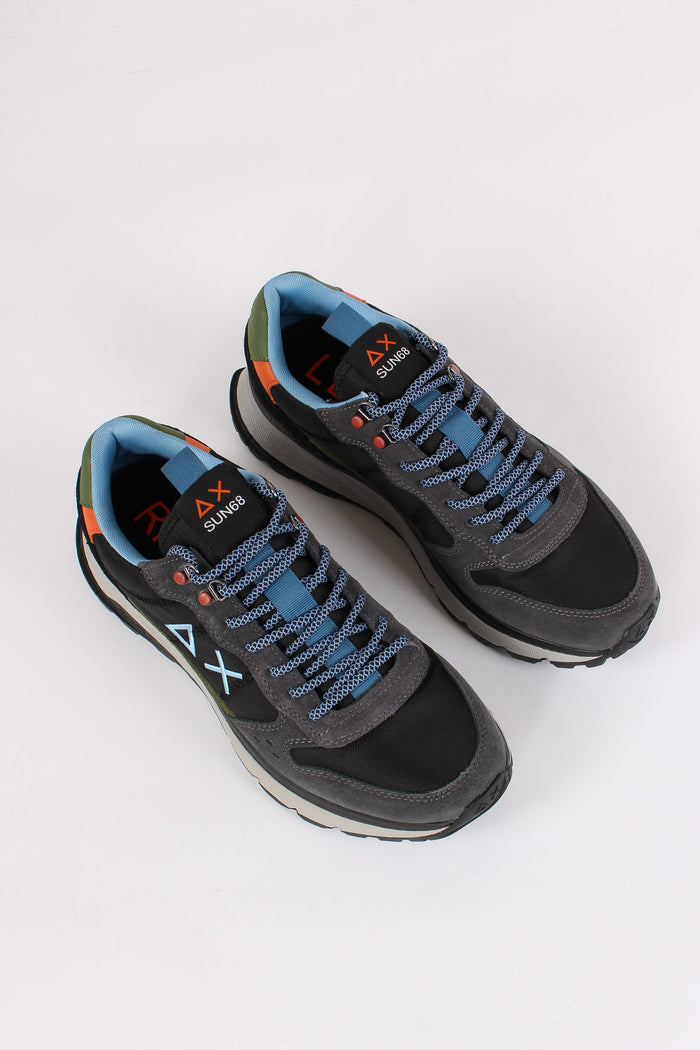 Sneaker Fire & Camping Nero-5