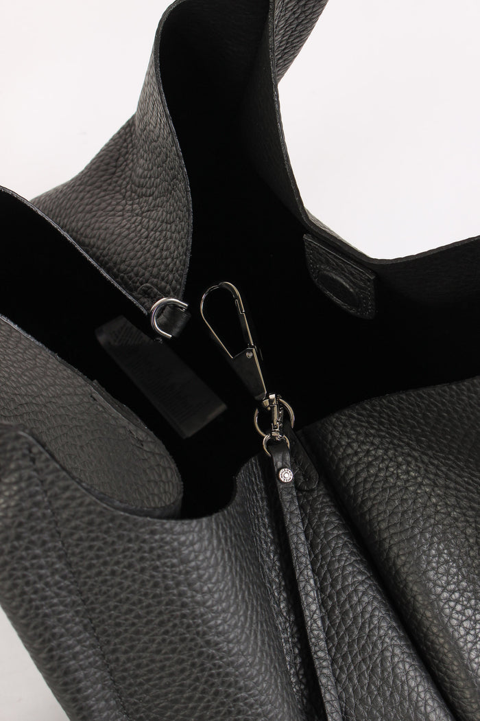 Dua Shopping Pelle Morbida Nero-7