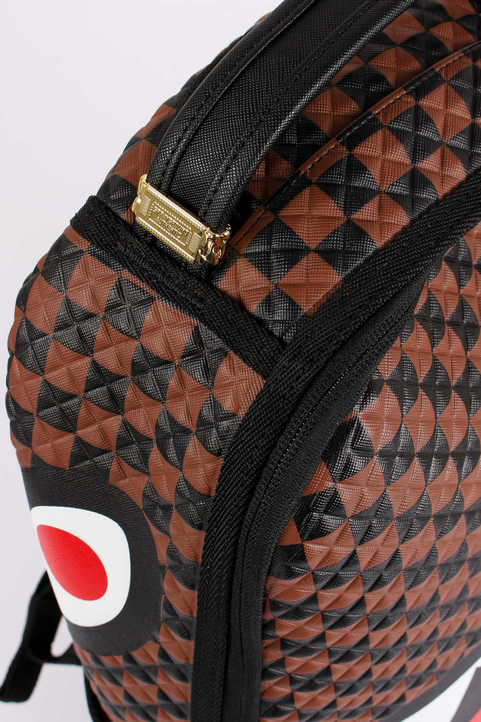 Backpack Sharks Pyramid Marrone-5