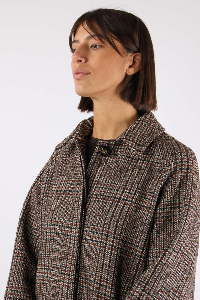 Cappotto Loden Principe Galles Bruciato-8