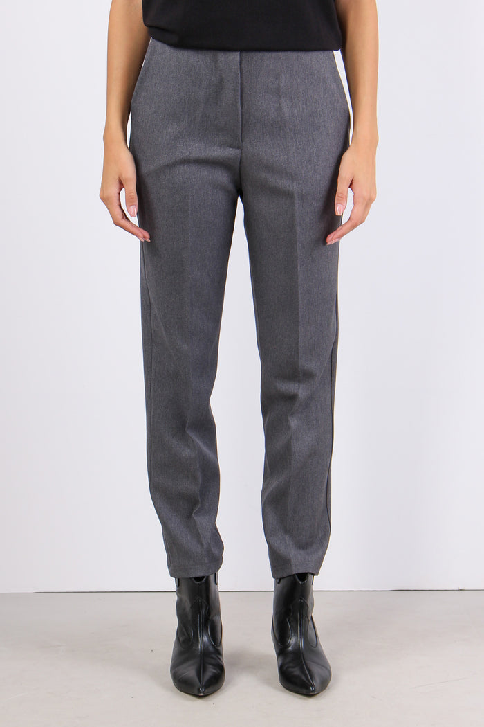 Pantalone Dritto Mano Lana Antracite-2