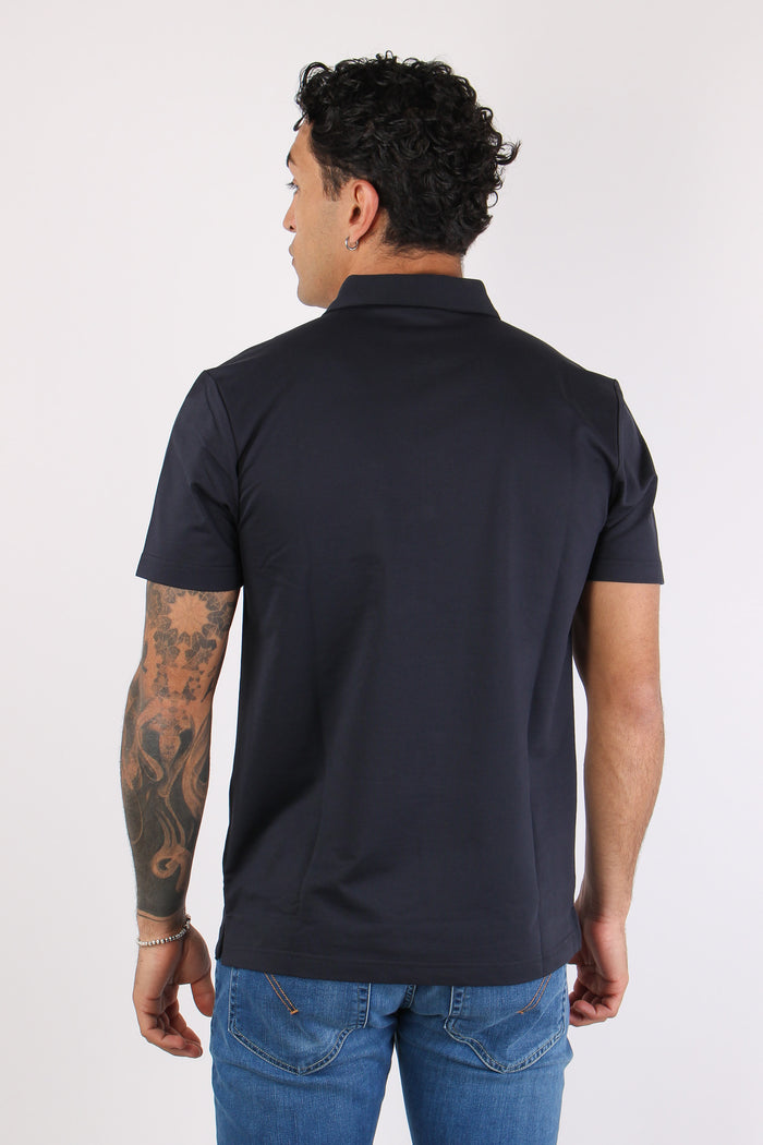 Polo Technical Piquet Navy-5