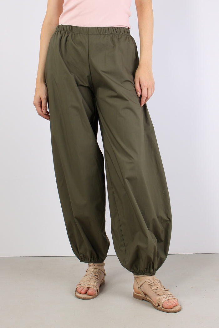 Pantalone Popeline Elastico Fo Militare-2