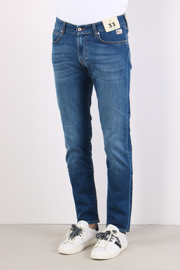 Denim Slim Fit Denim Medio-2