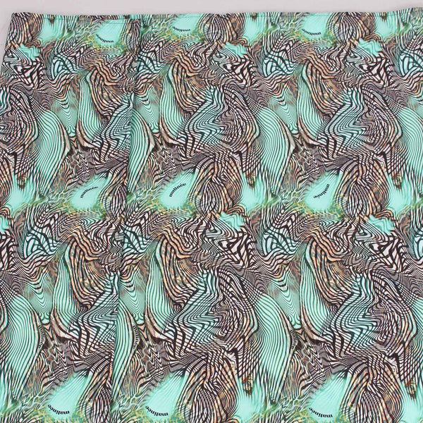 Telo Mare Verde Acqua/zebra-2