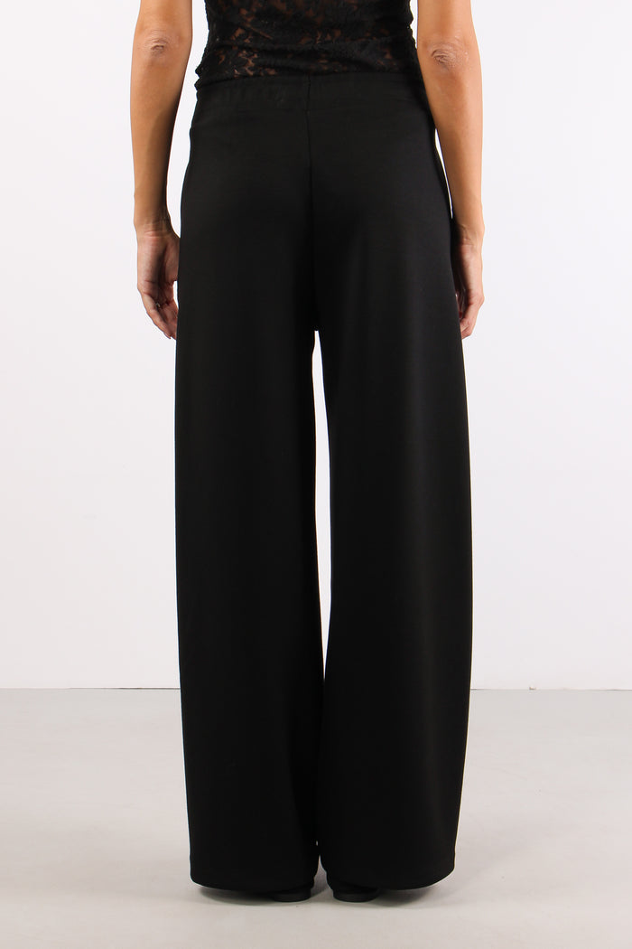 Pantalone Palazzo Modal Nero-5