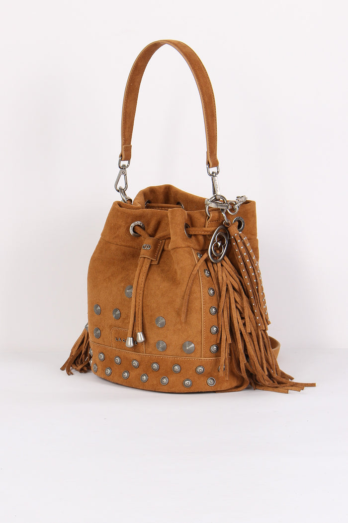Secchiello Suede Frange Cotto-2