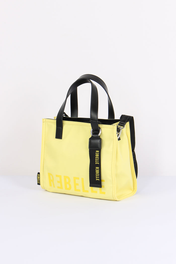 Poppy Shopping Nylon Mini Lemon-2