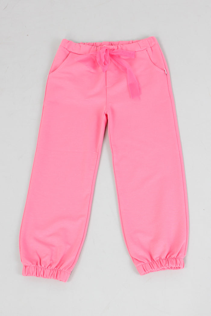 Pantalone Tuta Elastico Fuxia-5