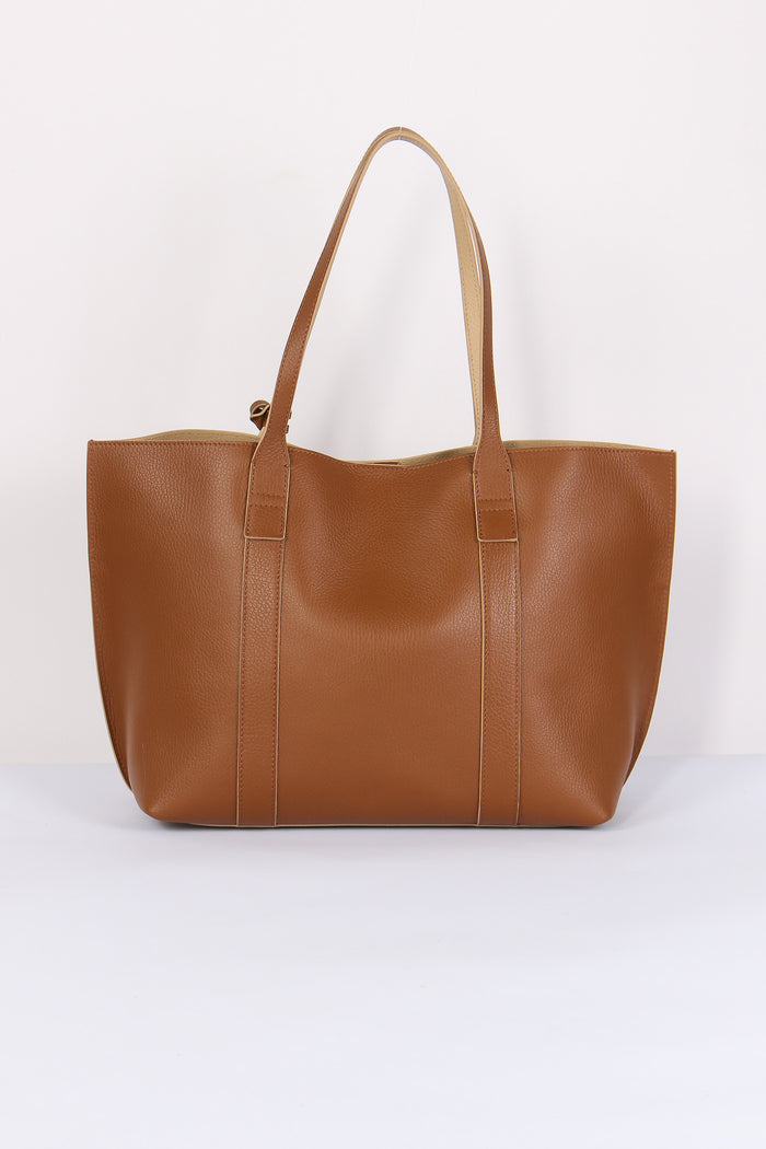 Shopping Script Media Pelle Marrone-3