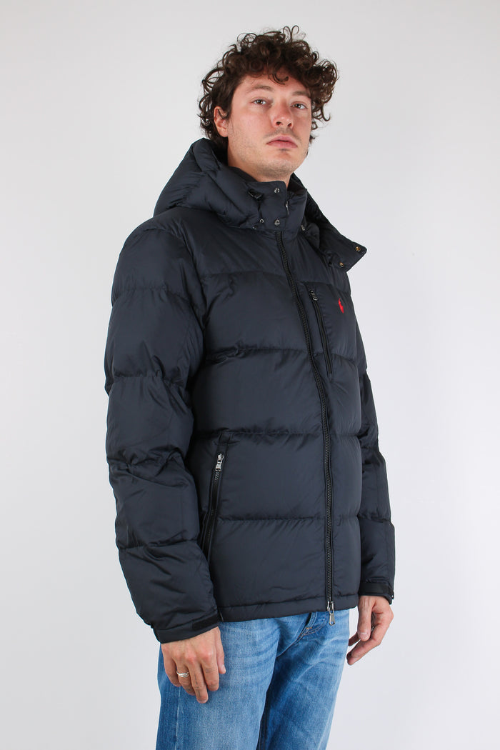 Piumino Cappuccio Polo Black-5