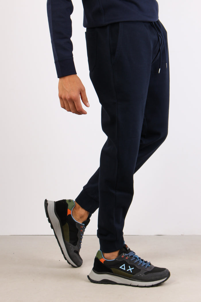 Pantalone Felpa Tecnico Aviator Navy-5