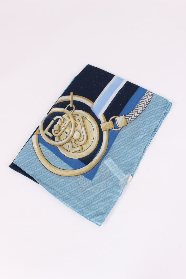 Ecs Foulard Corner Light Denim