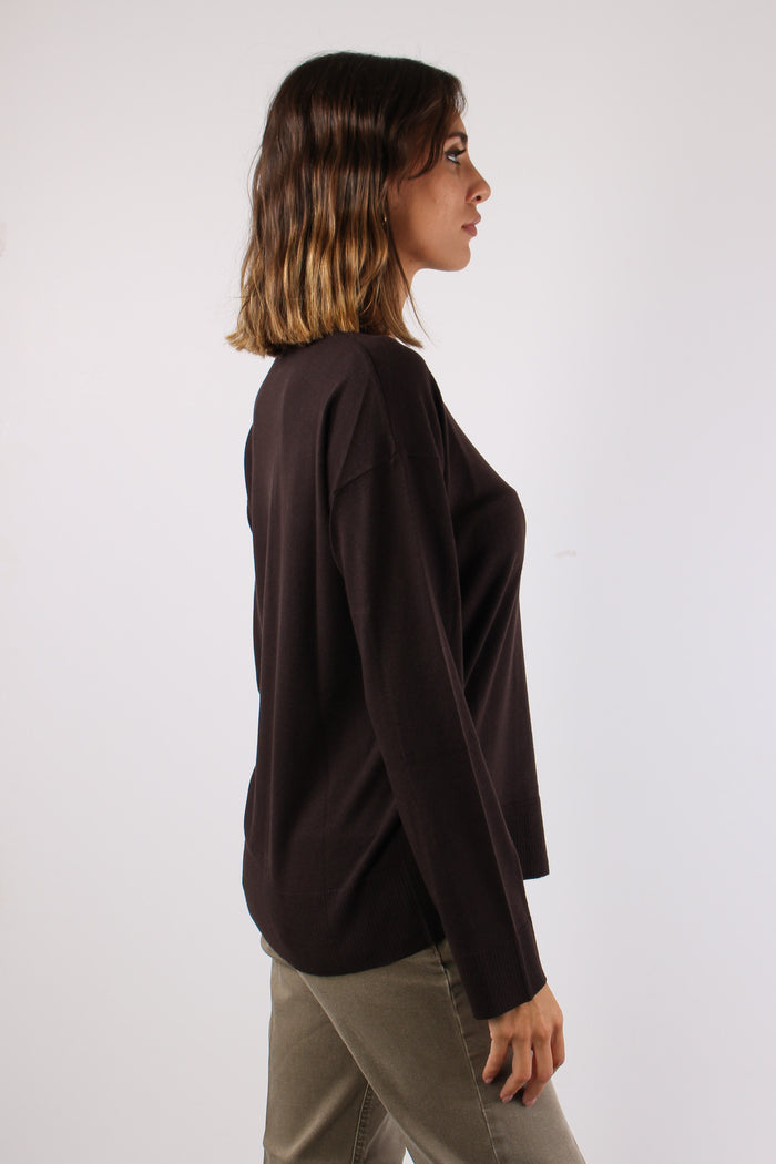 Maglia M/l Spacchetti Misto Lana Mole-6