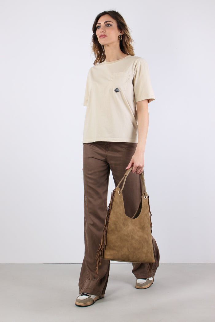 Denim Flare Tencell Brown-4