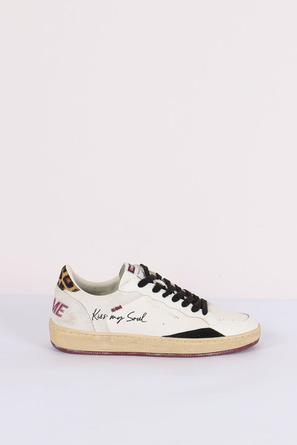 Sneakers Chelsea Animalier White