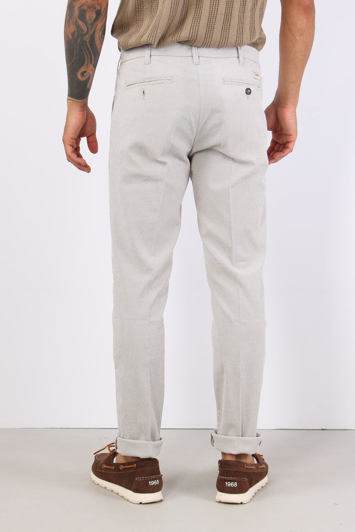 Chino Slim Goffrato Tortora-4