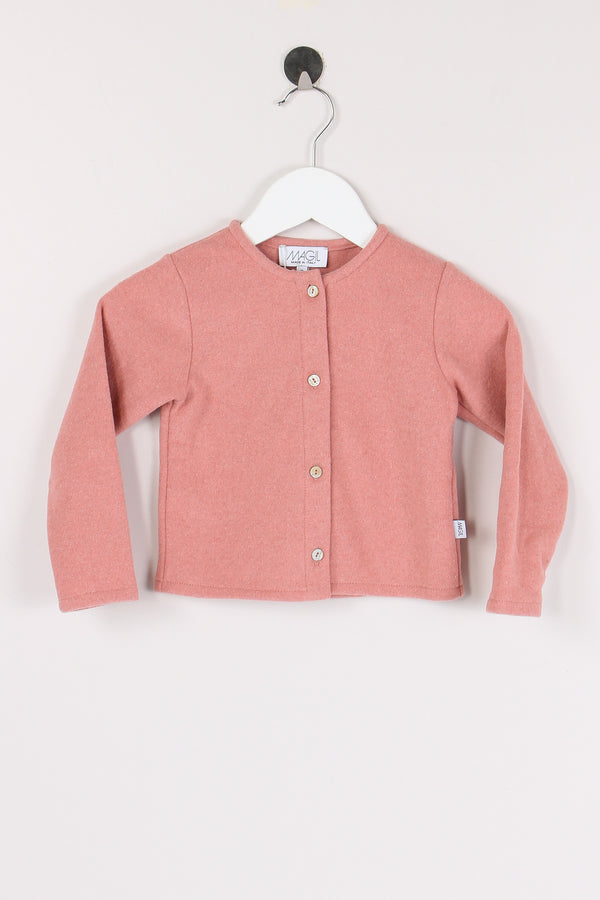 Cardigan Basico Rosa