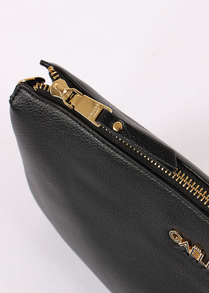 Pochette Tracolla Logo Nero-5