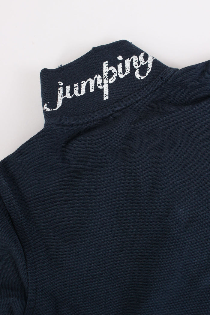 Polo Piquet Vintage Navy Blue-2