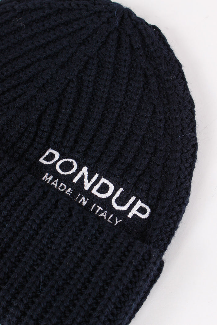 Cuffia Costina Logo Blu-4