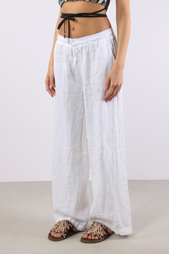 Pantalone Palazzo Lino Naturale-3