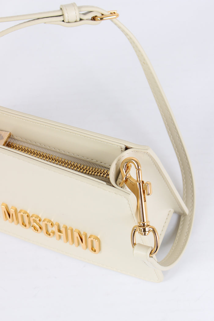 Borsa Rigida Trapezio Avorio-7