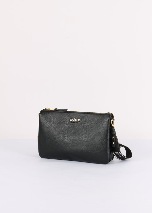 Pochette Tracolla Logo Nero-2
