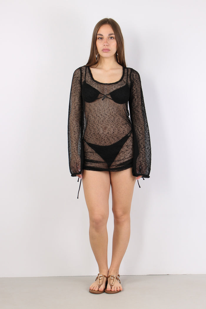Abito Arriccio M/l Nero-7