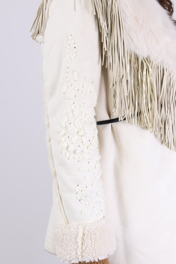 Montone Frange Ricamo Unica-2