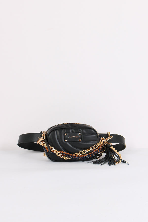 Tracollina Doppia Catena Black