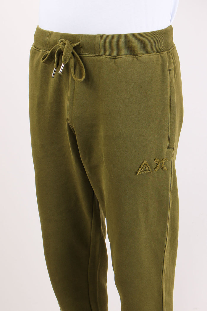 Pantalone Felpa Delavee Militare-7