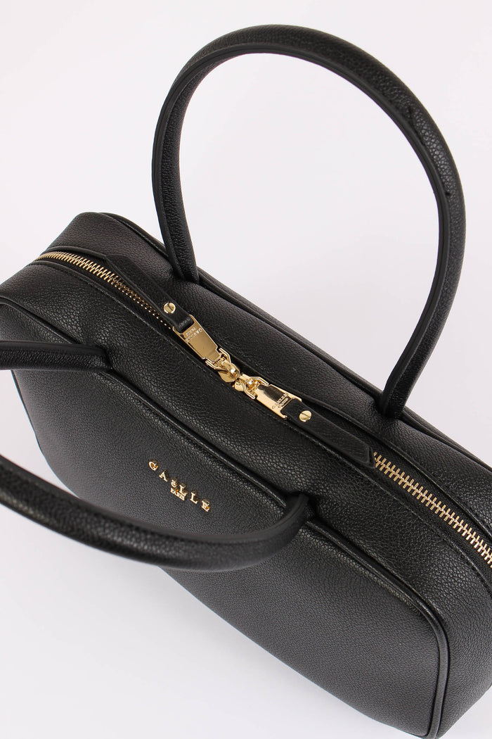 Bauletto Manico Zip Nero-6