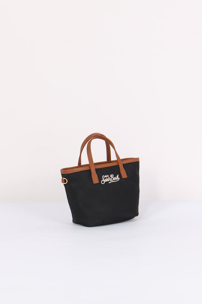 City Bag Mini Nylon Nero-6