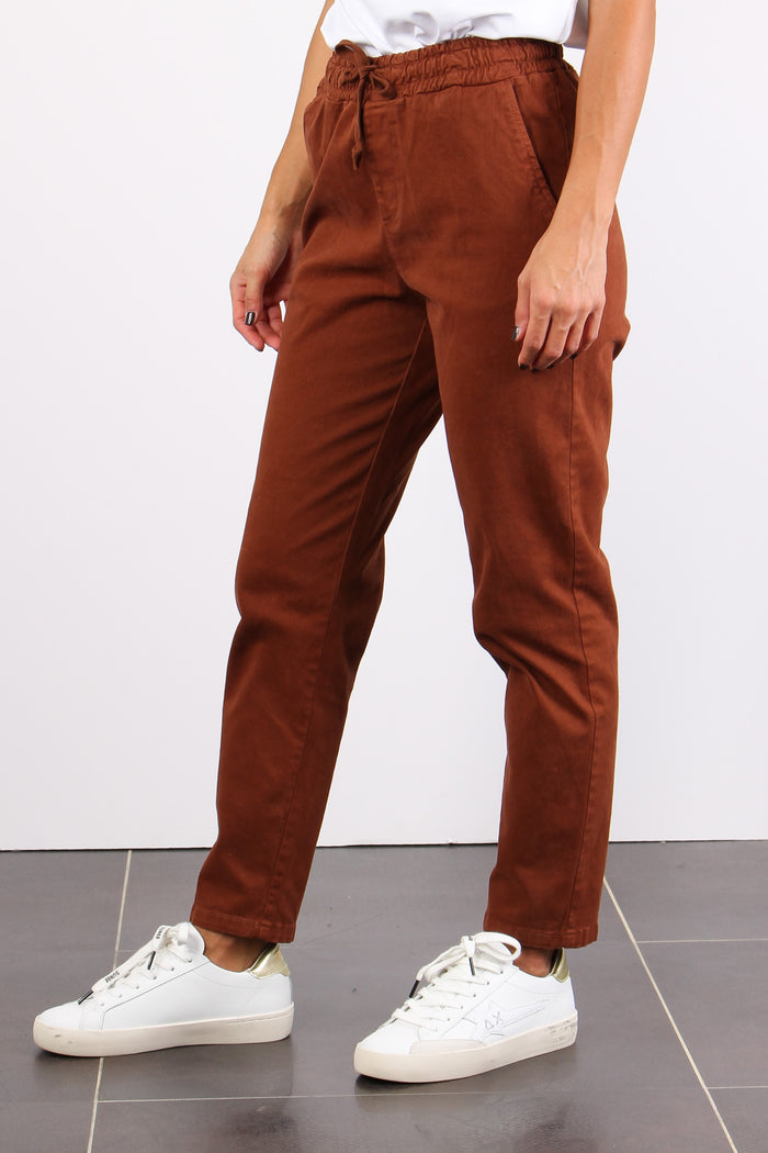 Pantalone Coulisse Coccio-3