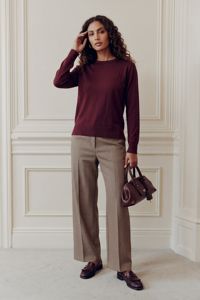 Maglia Girocollo Spacchetti Cherry