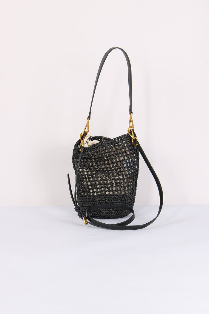 Nefeli Secchiello Paglia Nero-3