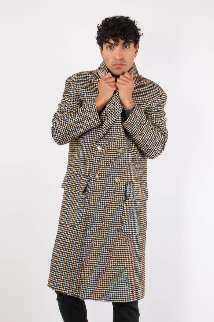 Cappotto Pied De Poule Flanell Moro-5