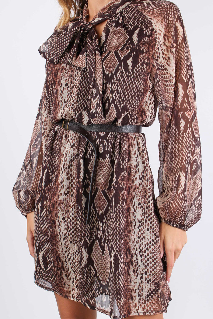 Abito Laccetto Collo Stampa Pi Moro-7