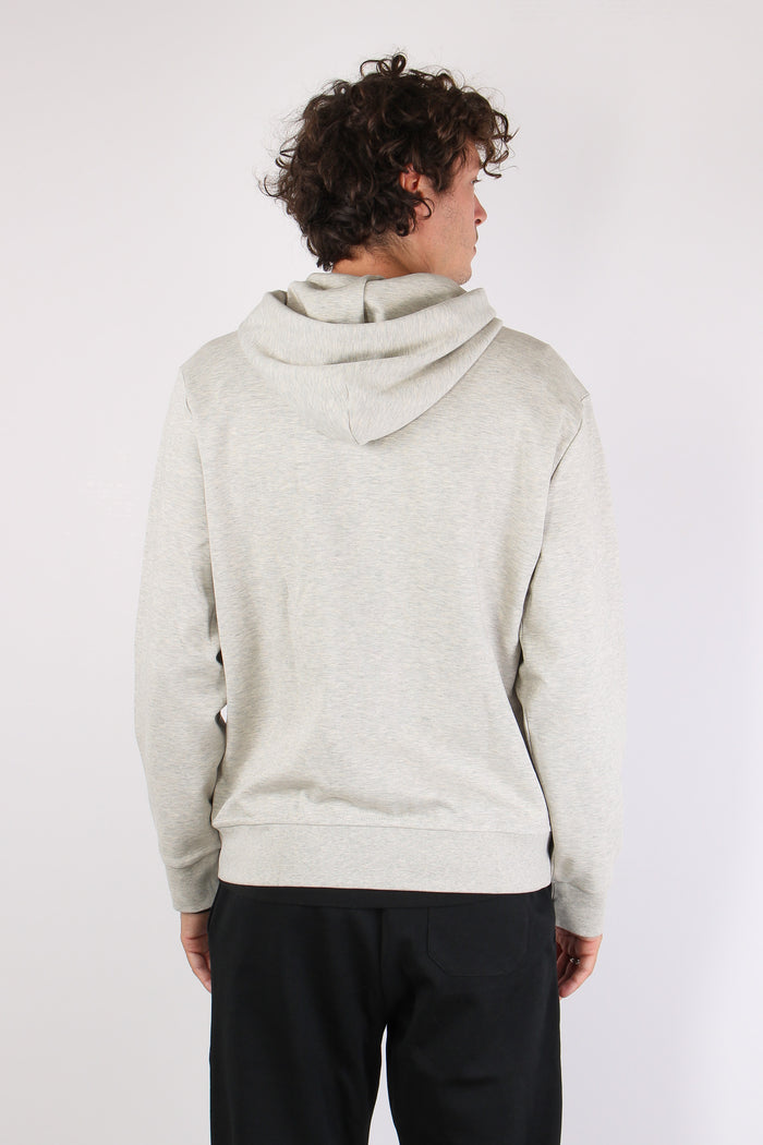 Felpa Zip Cappuccio Sport Heather-3