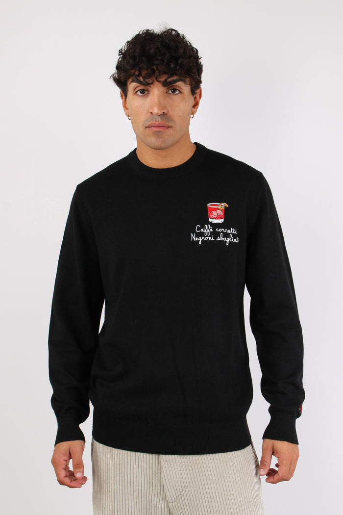 Girocollo Negroni Sbagliati Nero