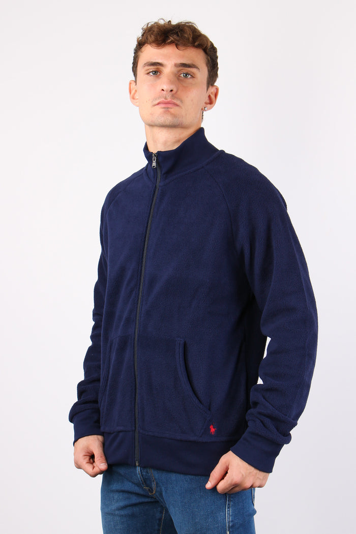 Felpa Mezzo Collo Cruise Navy-5