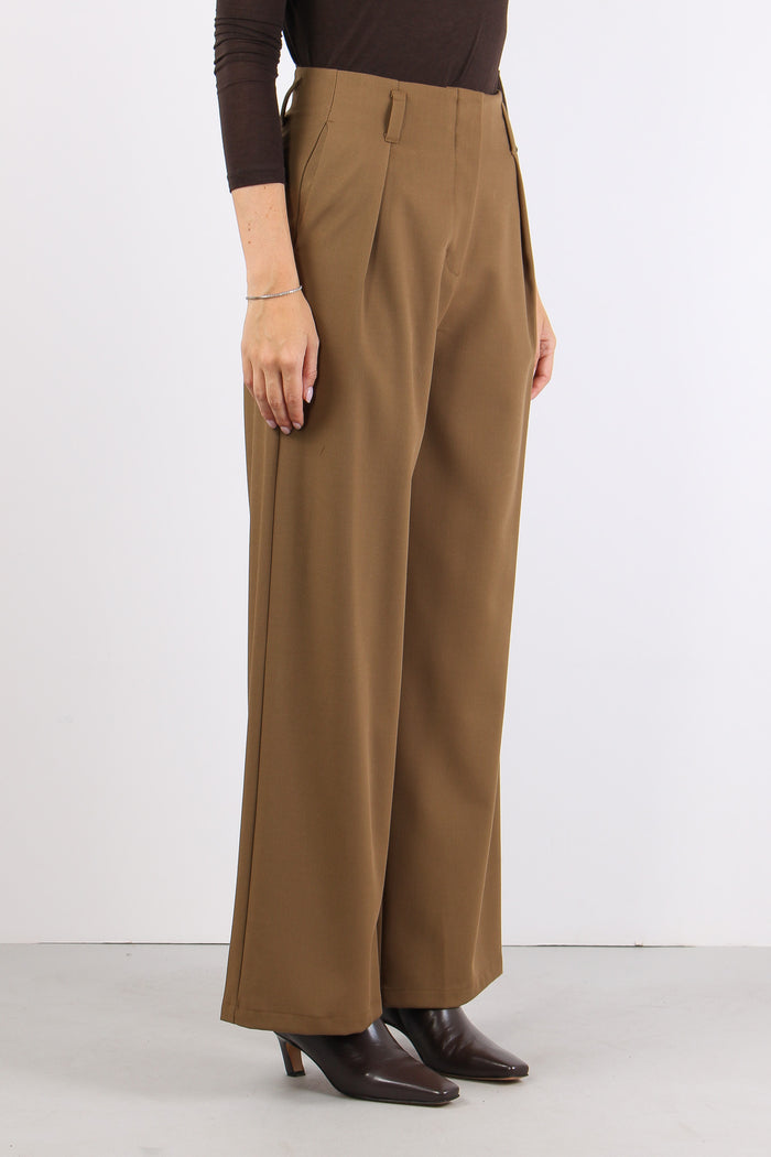 Pantalone Tessuto Diagonale Kaky-6