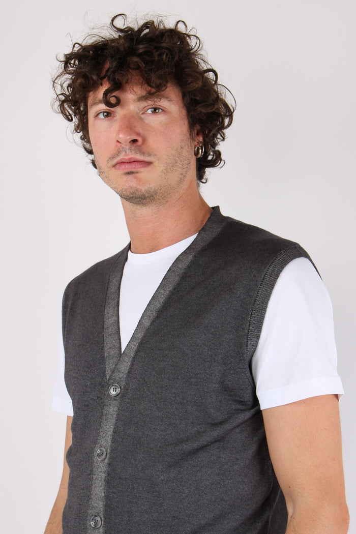 Gilet Vintage Antracite-4