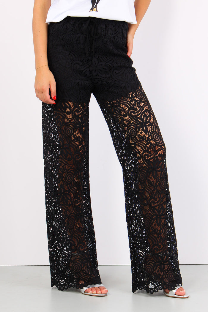 Pantalone Palazzo Pizzo Nero-2