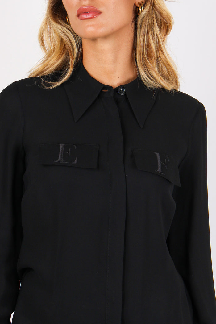 Camicia Taschino Ef Nero-3