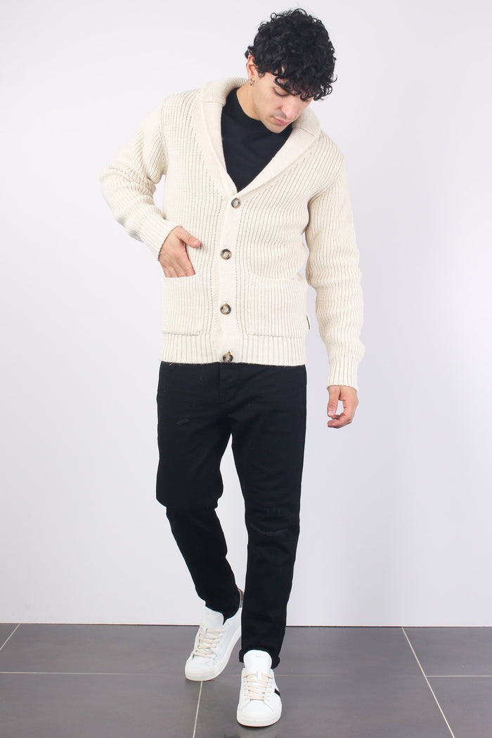 Cardigan Tasche Calce-3