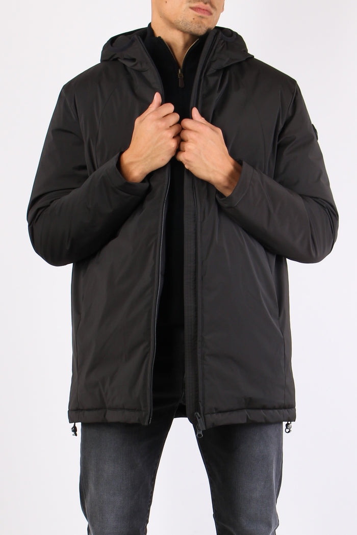 Soprabito Liscio Ovatta Nero-2